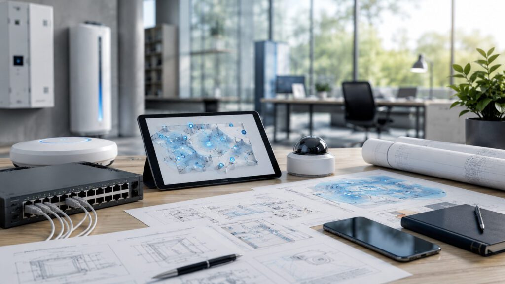 Technische Beratung zu Netzwerk, WLAN, Sicherheitstechnik und technischen Lösungen